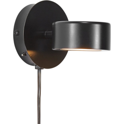 Nordlux Clyde Black Wall Light - thumbnail 1