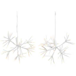 Sparkling Starburst Hanging Light Balls 3 Pack - thumbnail 3