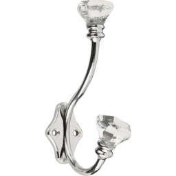 Hiatt Diamante Tip Hat and Coat Hook