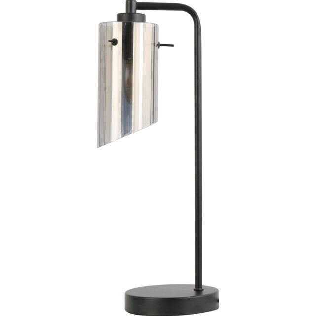 Bodhi Smoked Black Glass Table Lamp - image 1
