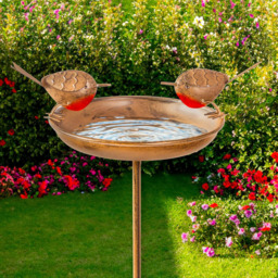 Marco Paul Robin Stake Bird Bath and Feeder - thumbnail 2