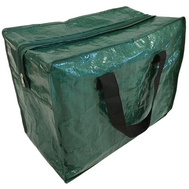 Best Artificial Green Christmas Decoration Storage Bag with Handles and Zipper - image 1
