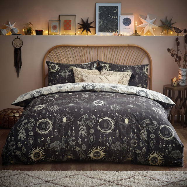 furn. Constellation Celestial King Size Multicolour Duvet Set - image 1