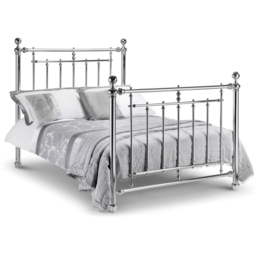Julian Bowen Empress Double Chrome Bed - thumbnail 2