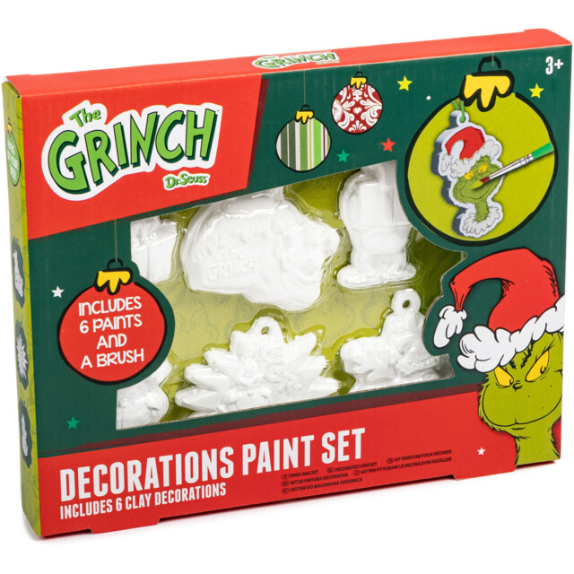The Grinch White Paint Your Own Grinch Christmas Decoration - image 1