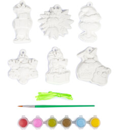 The Grinch White Paint Your Own Grinch Christmas Decoration - thumbnail 3