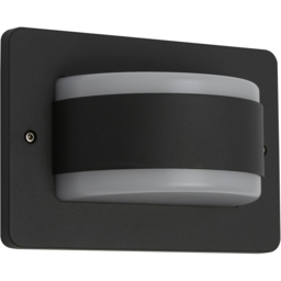 Lighting Collection IP54 Eclipse Glow LED Outdoor Wall Light - thumbnail 1