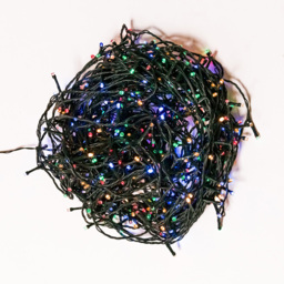 The Christmas Centre 400 Multicoloured LED Green Cable Multifunction Battery Operated String Light 40m - thumbnail 2