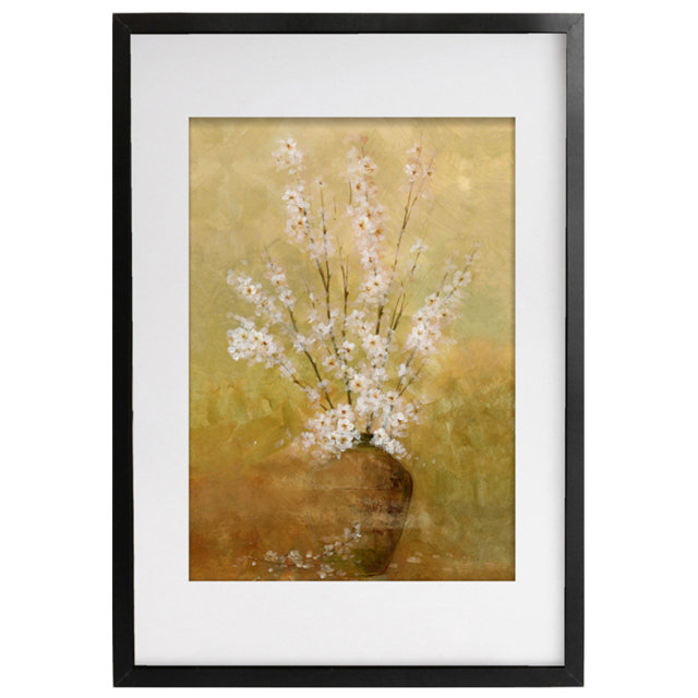 Laura Ashley Blossom in Vase Black Frame Wall Art 40 x 50cm - image 1