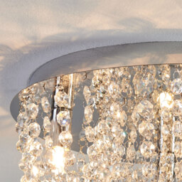 Elegance Crystal 4 Light Ceiling Light - thumbnail 3