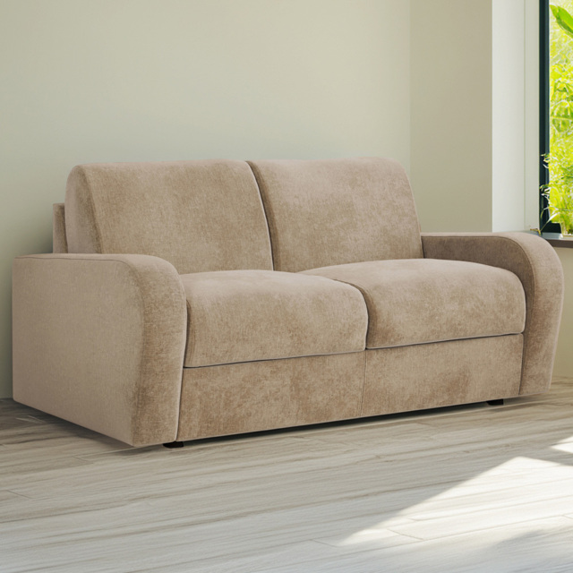 Jay-Be Deco 2 Seater Cosy Chenille Dreamy Sofa Bed with e-Sprung Mattress - image 1