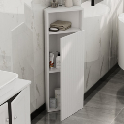 Adeline White Corner Cabinet - thumbnail 1