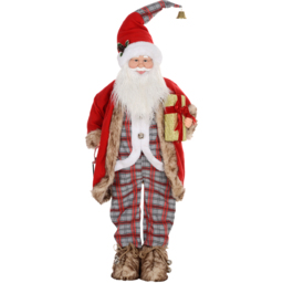 StarBright Animated and Sound Activated Santa Claus 4.6ft