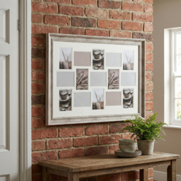 The Port. Co Gallery Maison Antique 15 Aperture Collage Natural 7 x 5 inch Photo Frame - thumbnail 4