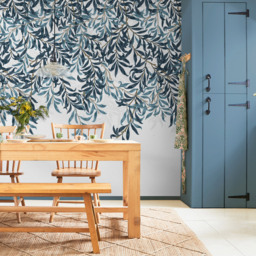 William Morris Bough Blue Mural - thumbnail 1
