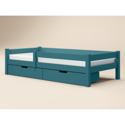 Flair Milo Navy Single Bed with Storage - thumbnail 2