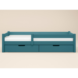 Flair Milo Navy Single Bed with Storage - thumbnail 3