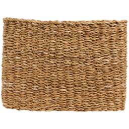 Set of 3 Brown Rectangular Storage Baskets - thumbnail 4