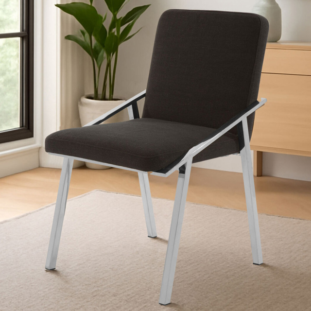 Premier Housewares Piermount Black Dining Chair - image 1