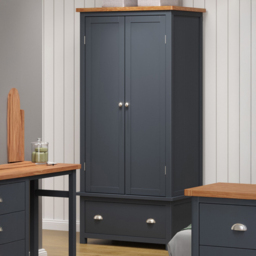 Core Products Dunkeld 2 Door Single Drawer Wardrobe - thumbnail 1