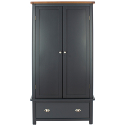 Core Products Dunkeld 2 Door Single Drawer Wardrobe - thumbnail 3