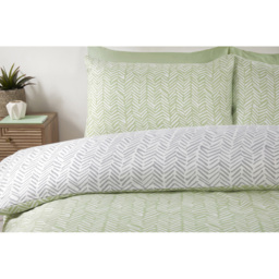 Rapport Home Helston Double Green Duvet Set - thumbnail 3