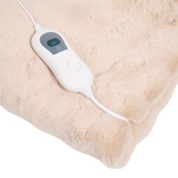 Electric Champagne Faux Fur Throw 160 x 120cm - thumbnail 3