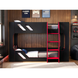 Recoil Shuttle Black and Red Bunk Bed - thumbnail 4