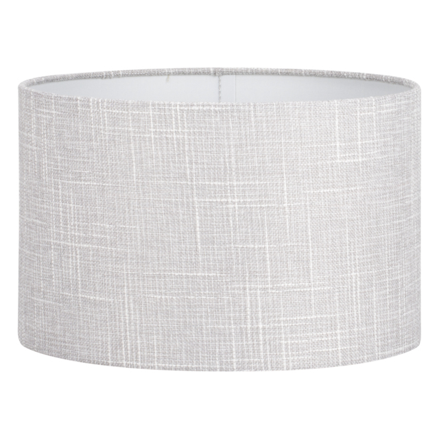 Textured Light Grey Lamp Shade 25cm