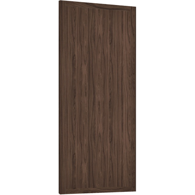 Spacepro Shaker Single Panel Walnut Sliding Door 2220 x 610mm - image 1