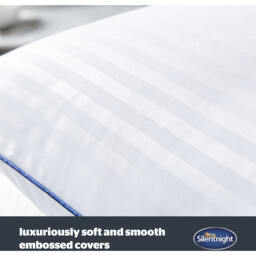 Silentnight Hotel Collection Embossed Pillow 48 x 70cm 2 Pack - thumbnail 4