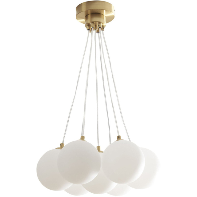 Gold Lottie 7 Ball Fitting Ceiling Light - image 1