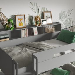 Flair Interstellar Grey Triple Bunk Bed - thumbnail 2