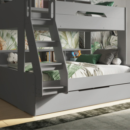 Flair Interstellar Grey Triple Bunk Bed - thumbnail 3