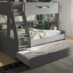 Flair Interstellar Grey Triple Bunk Bed - thumbnail 4