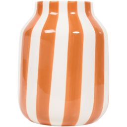 Striped Ceramic Vase - thumbnail 2