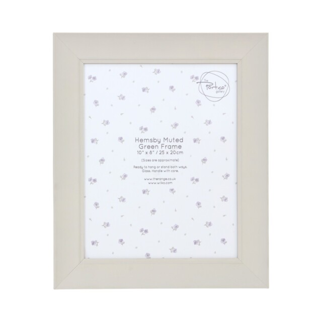 Hemsby Photo Frame Muted Green 10 x 8in - image 1