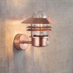 Nordlux Blokhus Copper Up Sensor Wall Light - thumbnail 2