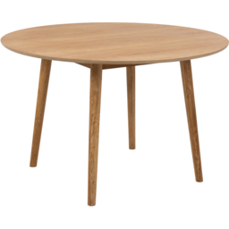 Florence Nagano Femke Oak and Olive Green 4 Seater Round Dining Set - thumbnail 2