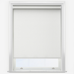 New Edge Blinds White Thermal Blackout Motorised Roller Blind with Motor Kit 70cm - thumbnail 1