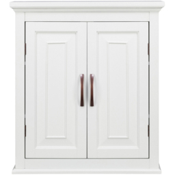 Teamson Home St. James White 2 Door Removable Wall Cabinet - thumbnail 2