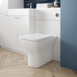 MyConcept 600mm Floorstanding Vanity Unit with Basin and WC Unit - White - thumbnail 2