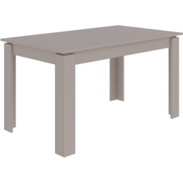 Decortie Tolmen Light Mocha 6 Seater Extendable Dining Table Rectangular Table - thumbnail 2