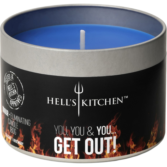 Hell's Kitchen Sea Salt and Rosemary Scented Candle - image 1