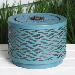 Wave Effect Tabletop Water Feature - Blue - thumbnail 3