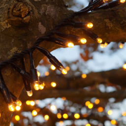 Eagle Connect 250 Gold LED Cluster Light 5m