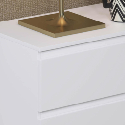 FWStyle Carlton Matt White 8 Drawer Chest of Drawers - thumbnail 4
