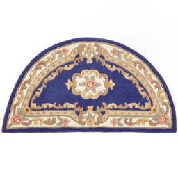 Origins Shensi Navy Half Moon Rug 67 x 127cm - thumbnail 1