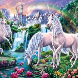 Walltastic Unicorn Paradise Wall Mural - thumbnail 2