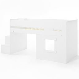 Flair Marlowe Single Mid Sleeper Bed with Steps and Storage - thumbnail 4